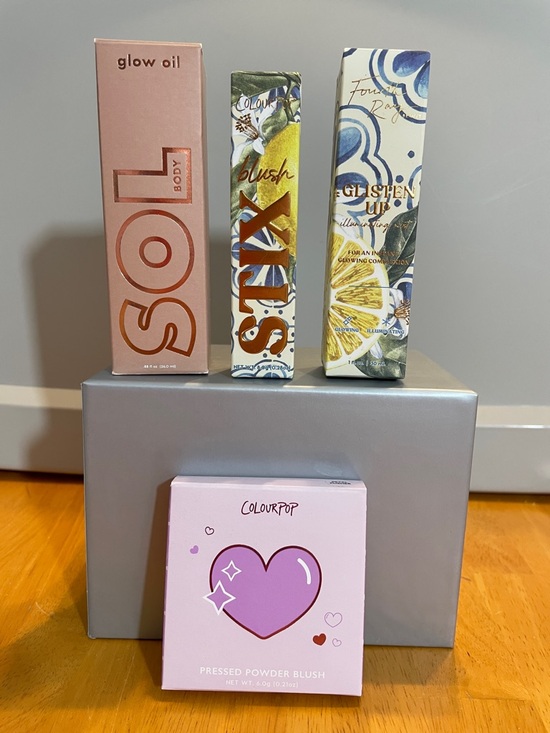 Colourpop Other - Colourpop Blush Stix Powder Blush Fourth Ray Illuminating Mist SOL Glow Oil